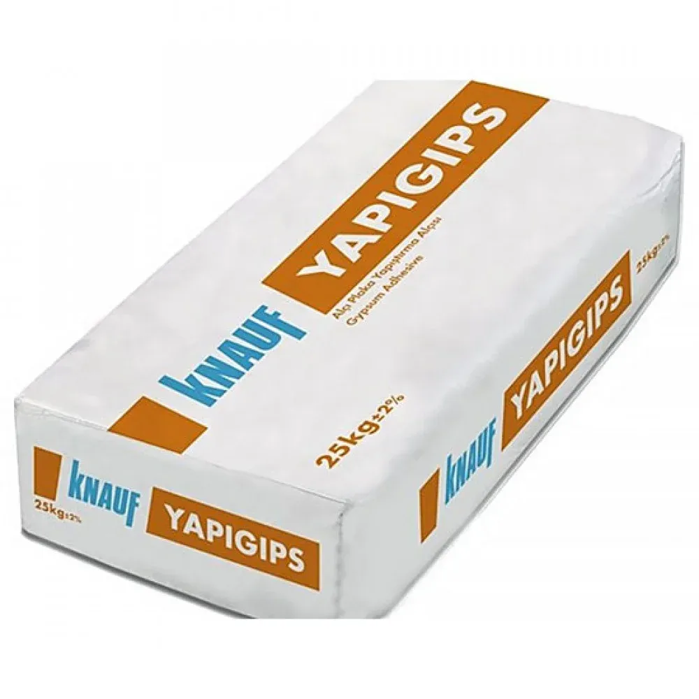 Knauf Yapıgips Alçı Plaka Yapıştırma Alçısı 25 kg