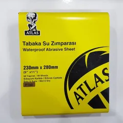 Atlas Su Zımparası 180 Kum 230X280mm 188 Kalite (1 adet)