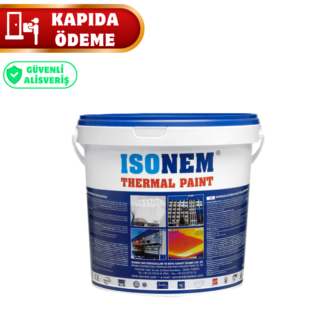 İSONEM THERMAL PAINT ISI YALITIM BOYASI 18 L