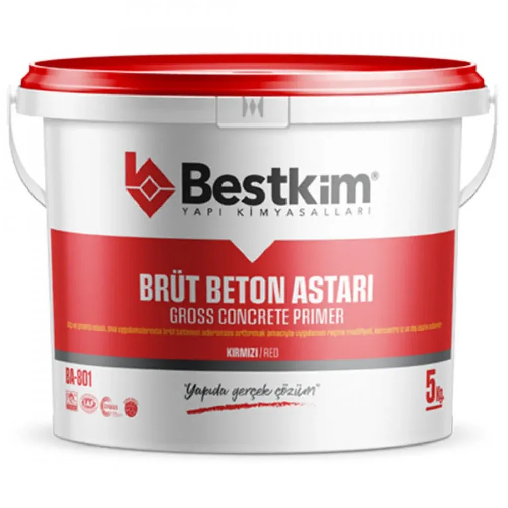 Bestkim BA-801 Brüt Beton Astarı 12 Kg