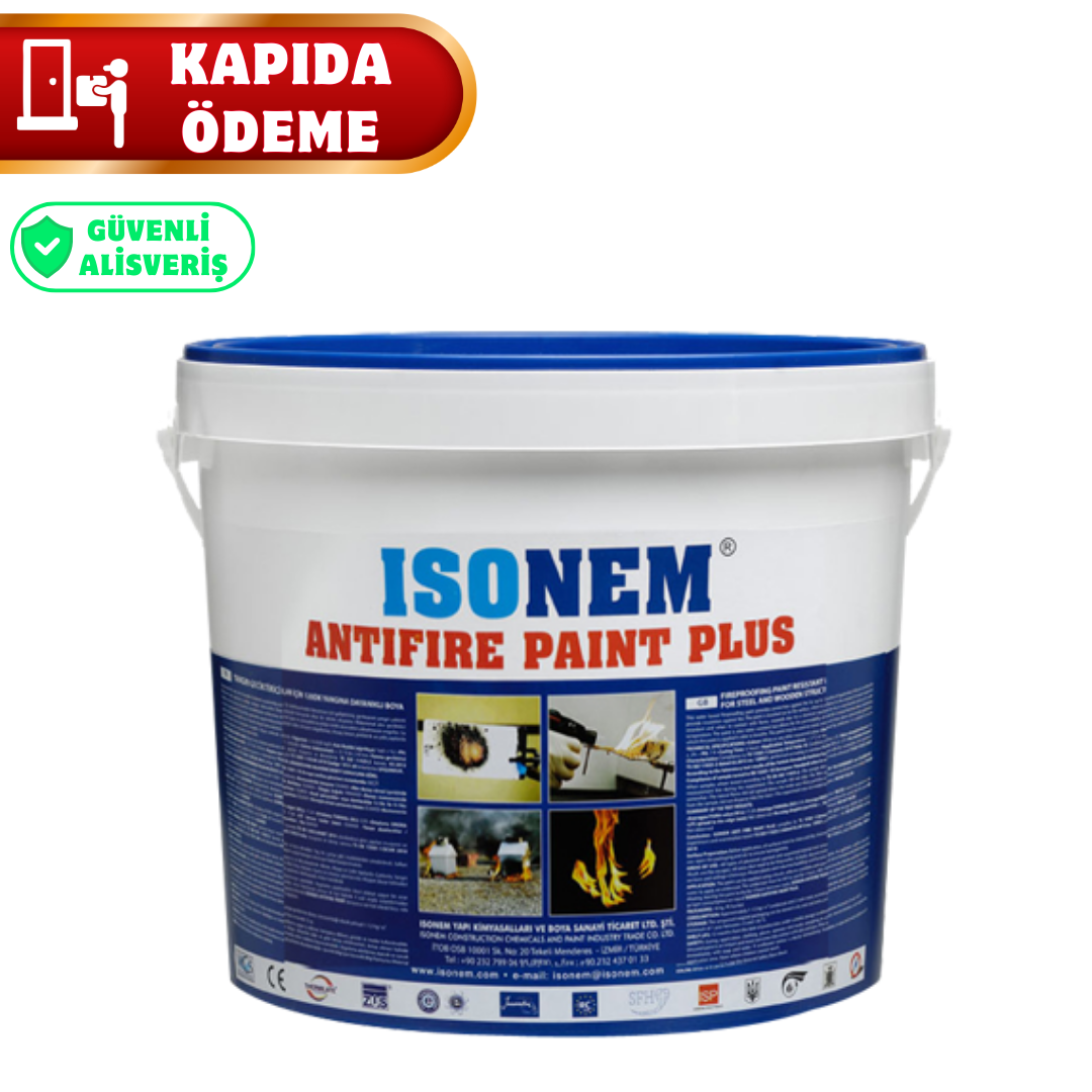 İSONEM ANTIFIRE PAINT PLUS YANGINA DAY. BOYA 18 KG