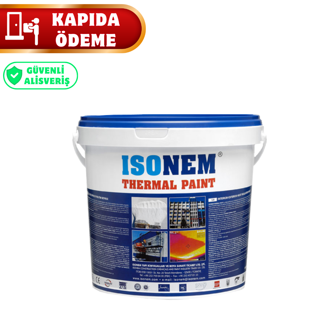 İSONEM THERMAL PAINT ISI YALITIM BOYASI 5 L