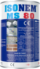 İsonem MS 80 Dış Cephe Şeffaf Su Yalıtımı 3,5 L