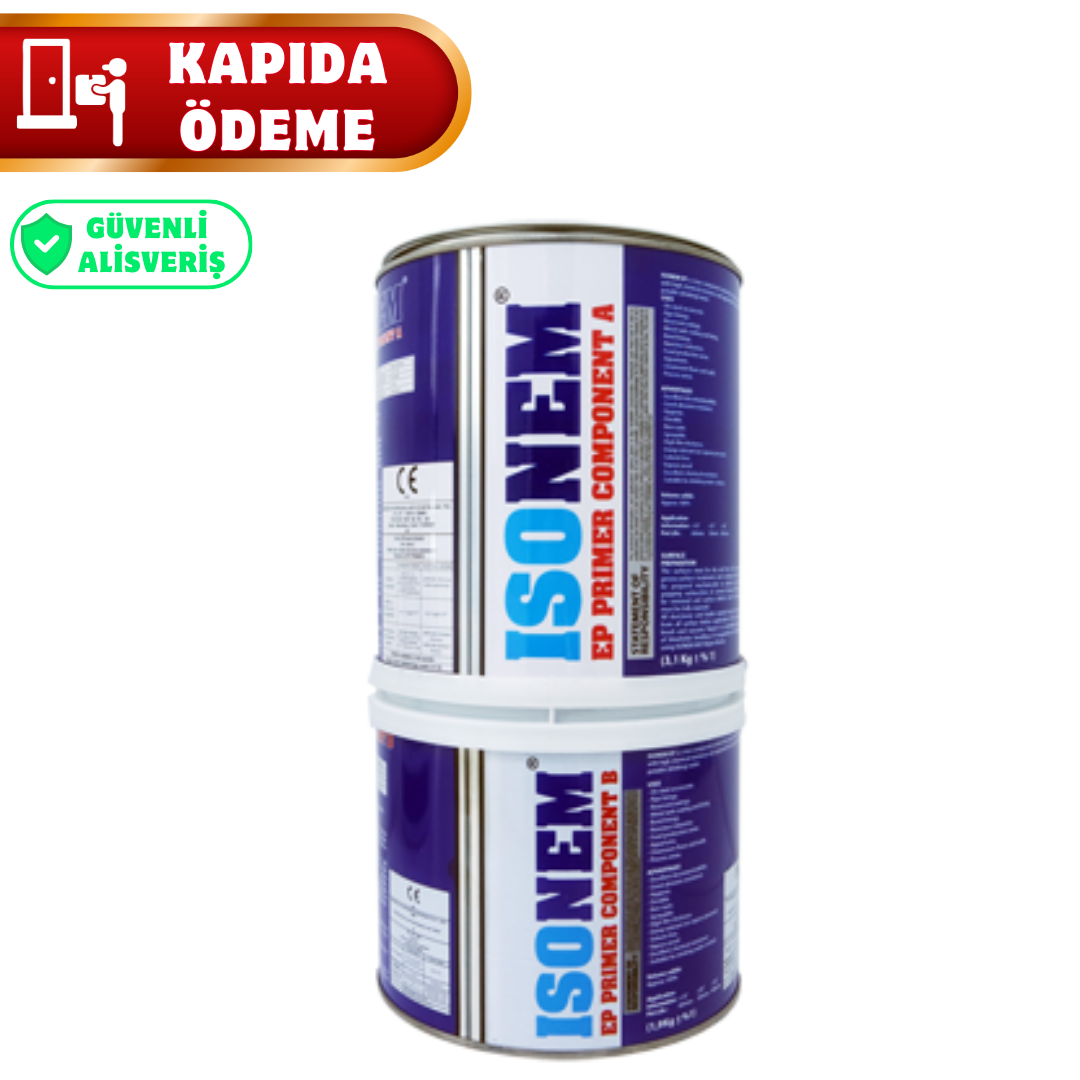 İSONEM EP P SOLVENTSİZ EPOKSİ ASTAR 1,25 KG + 0,75