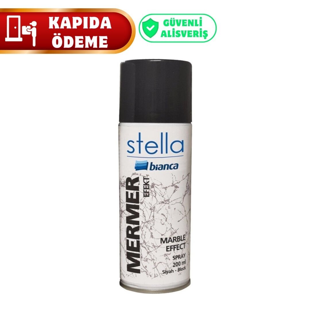 Stella Beyaz Mermer Efekti Sprey 200 ml