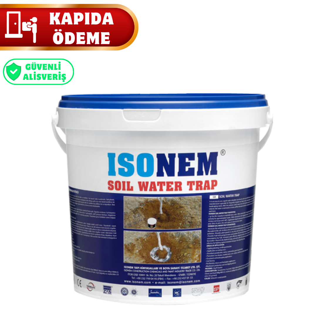 İSONEM SOIL WATER TRAP TOPRAK SU TUTUCU 5 KG