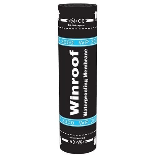 WINROOF MEMBRAN P 3000 ALÜMİNYUM FOLYOLU 10 M ( 3MM )