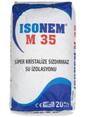 İsonem M 35 Süper Kristalize Su Yalıtımı  20 Kg