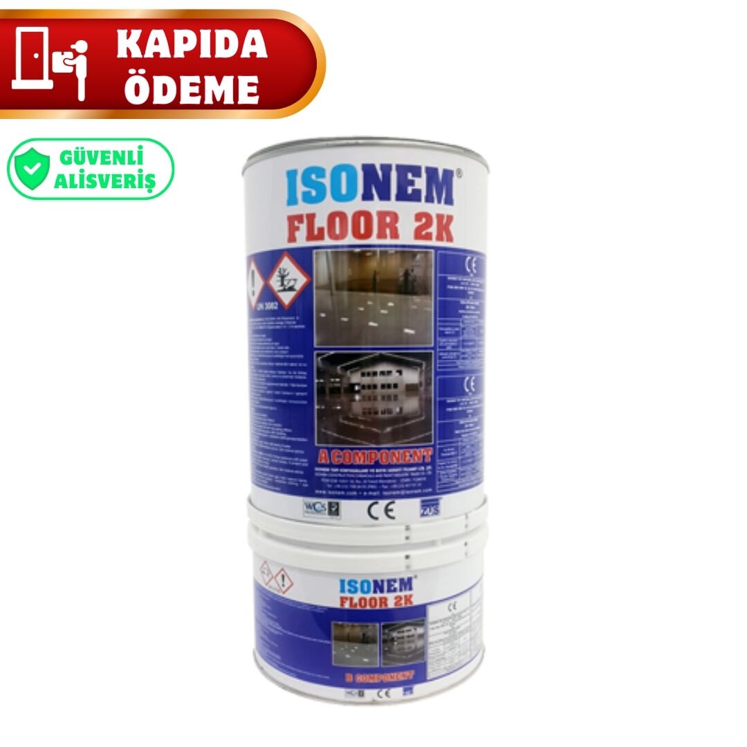 İSONEM FLOOR 2K SOLVENTSİZ EPOKSİ KAP. 4 KG + 1 KG