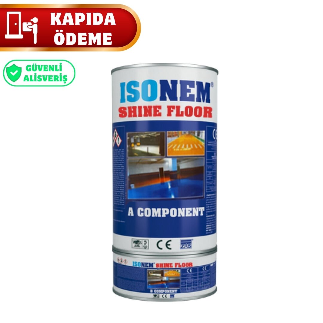 İSONEM SHINE FLOOR  ZEMİN KAPLAMA 2 KG + 0,25 KG