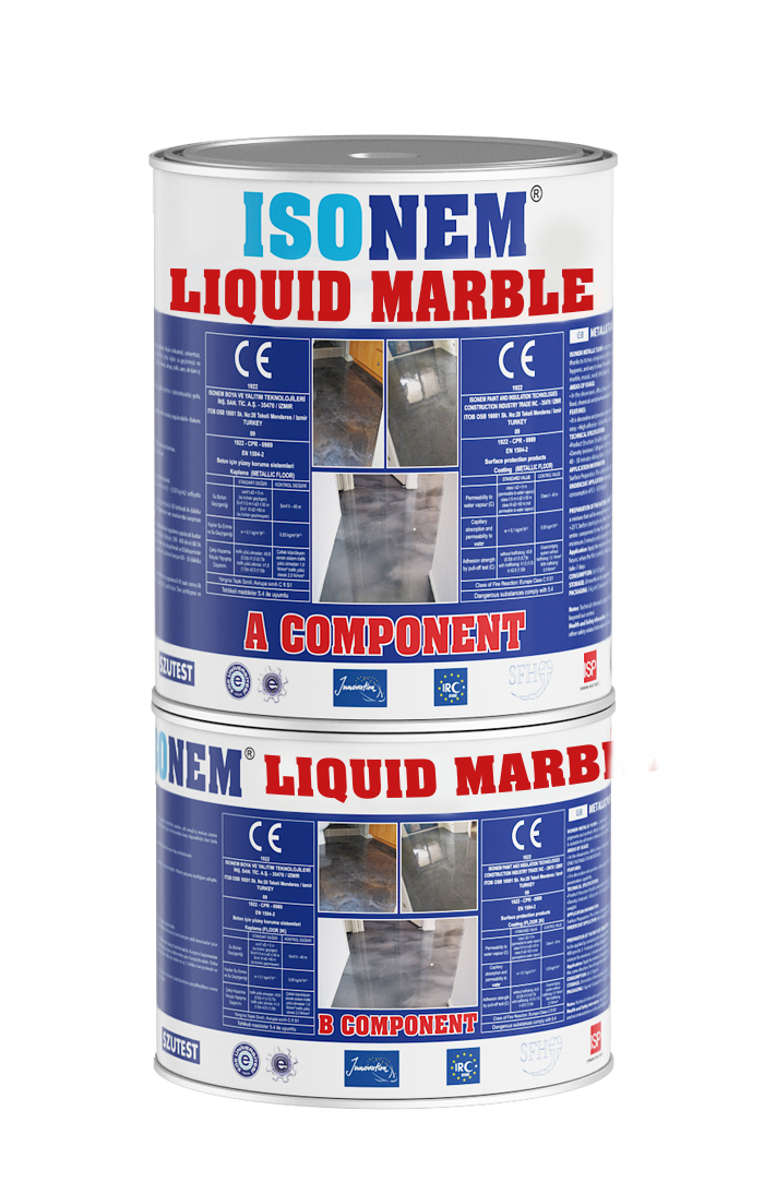 İsonem Liquid Marble Tezgah & Zemin 320 + 180 Gr