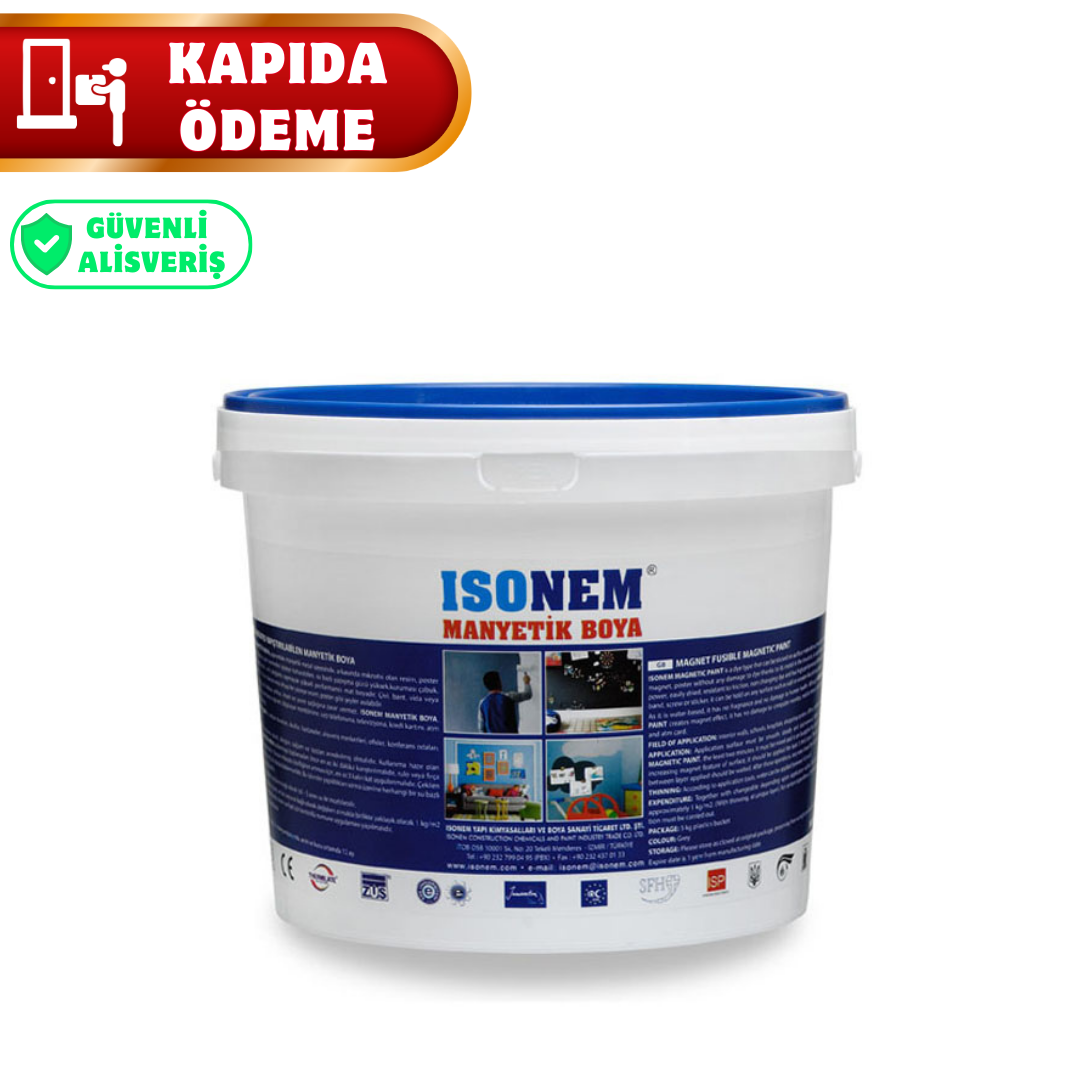 İSONEM MAGNETIC PAINT MANYETİK BOYA 10 KG