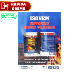 İSONEM ANTIFIRE WOOD W AHŞAP VERNİĞİ 1 KG + 0,5 KG