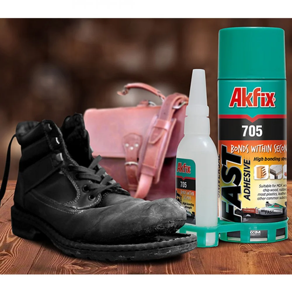 Akfix 705 Mdf Kit Hızlı Yapıştırıcı 200ml + 50gr